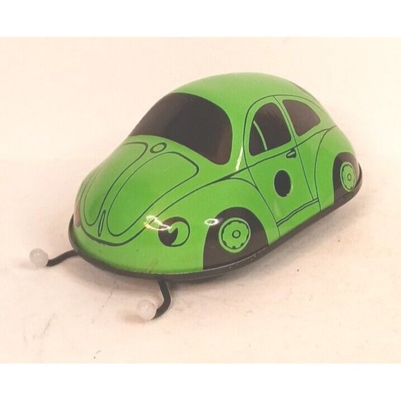 Kovap Volkswagon Beetle Wind Up (Not Working) VW Bug 1200 Green Czech Republic - Picture 1 of 9